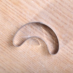 Cookie cutter - Crescent shape