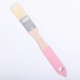 Pastry brush 2.5 cm with beechwood handle pink