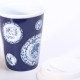 Beker coffee to go  van porselein - Dutch Design Delft - Blue