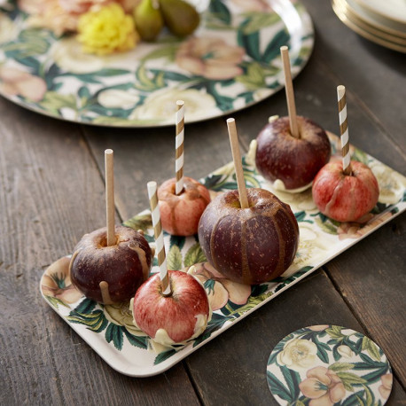 Serving dish Helleborus - Nordic birch veneer