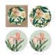 Coasters Helleborus / Amaryllis