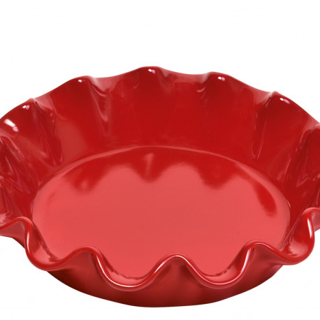 Fluted baking mold red   - 26.5 cm