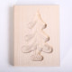 Cookie mold Christmas Tree maple wood