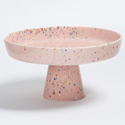 New Party Taartplateau- Pink with Sprinkles