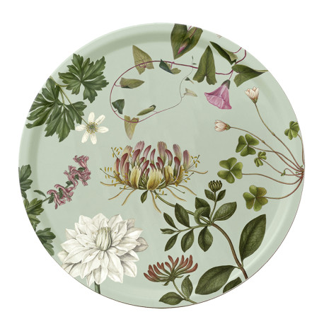 Serving tray - Flora Danica Atlas Flowers -Nordic birch veneer