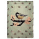 Dishcloth - Great Tit - organic cotton