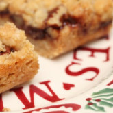 Christmas Crumble Bars